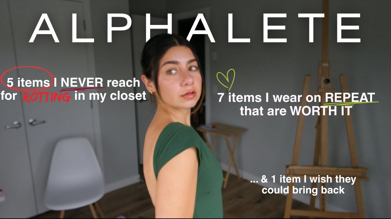 Alphalete Activewear - Which items are worth it? + their BEST bra in my opinion