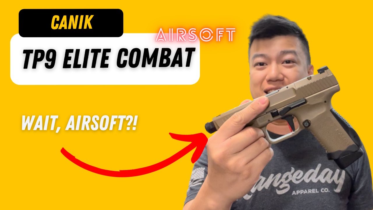Canik TP9 Elite Combat Airsoft GBB | Canik 出BB槍了!!