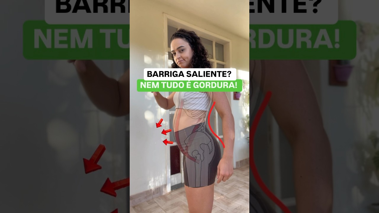 Barriga saliente X gordura #perderbarriga #vacuum