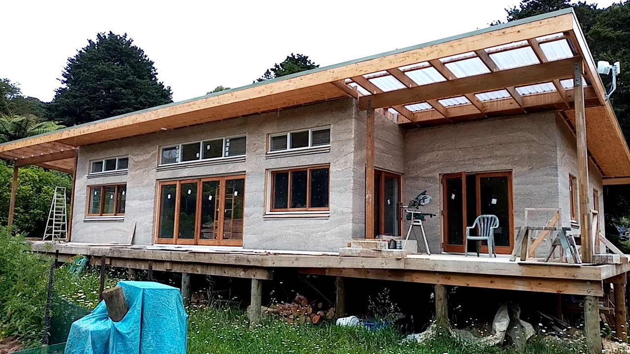 Hempcrete house