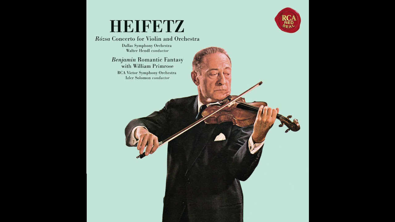 Jascha Heifetz / Arthur Benjamin: Romantic Fantasy (1964/2016)