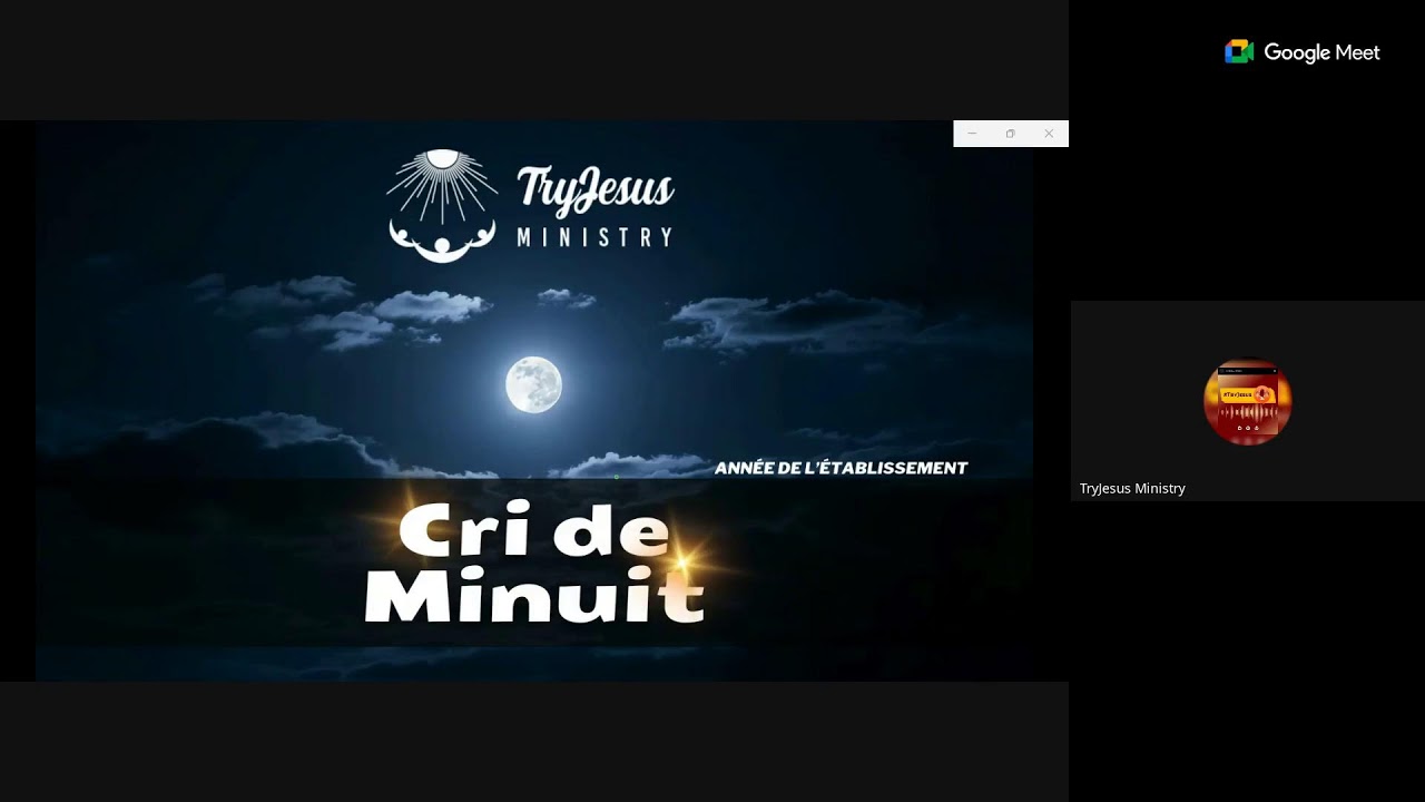 cri de minuit - 26 fevrier 2026 - tryjesusministry