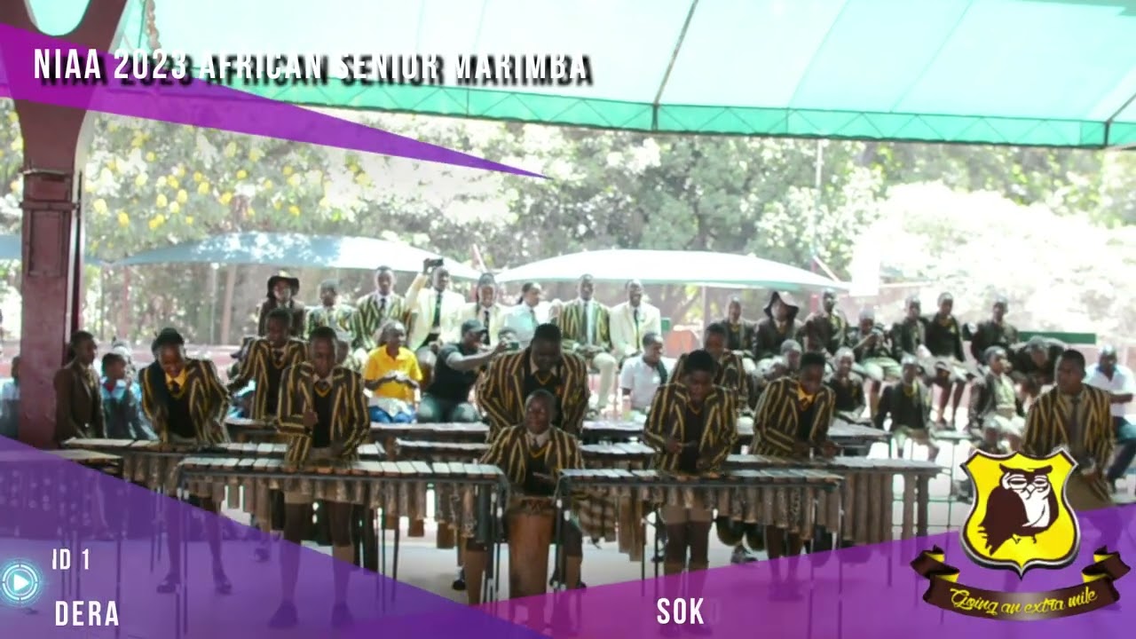 Soko Murehwa - Wise Owl High School Junior Band 2 (form 1-3) NIAA Marimba Ensembles 2023 - Honours