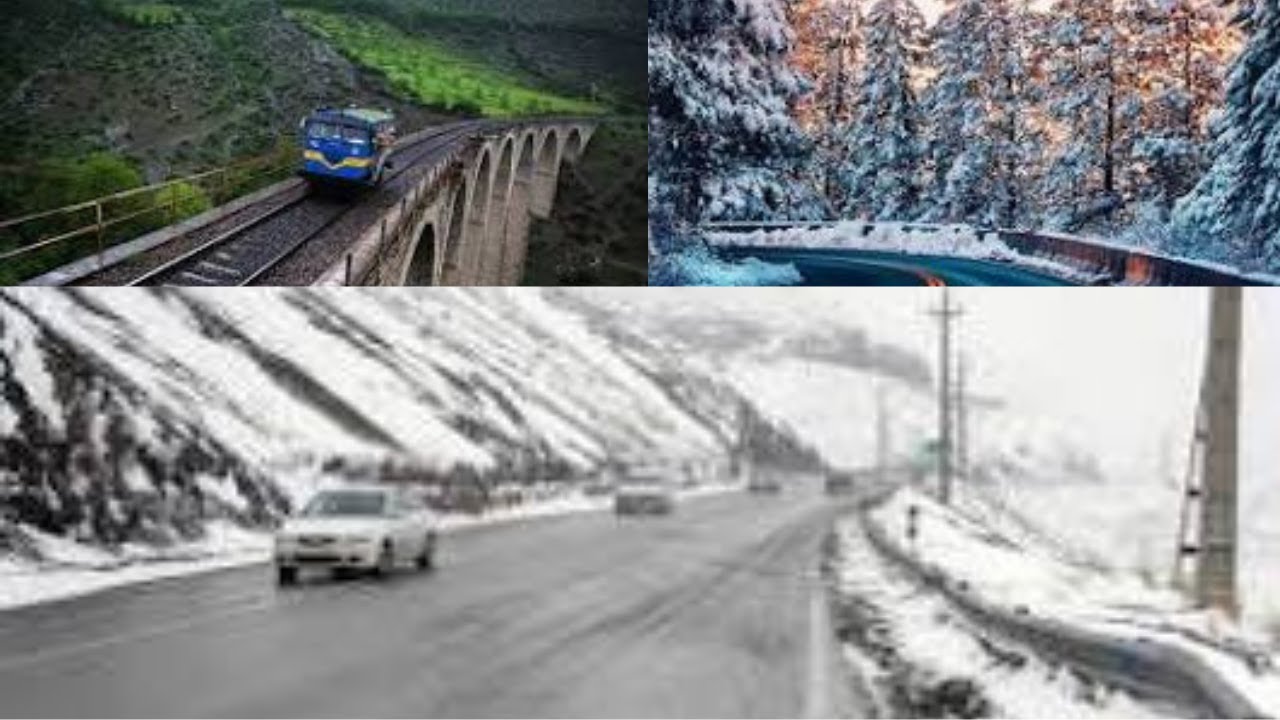 @The magical and wonderful snowy nature of northern Iran.