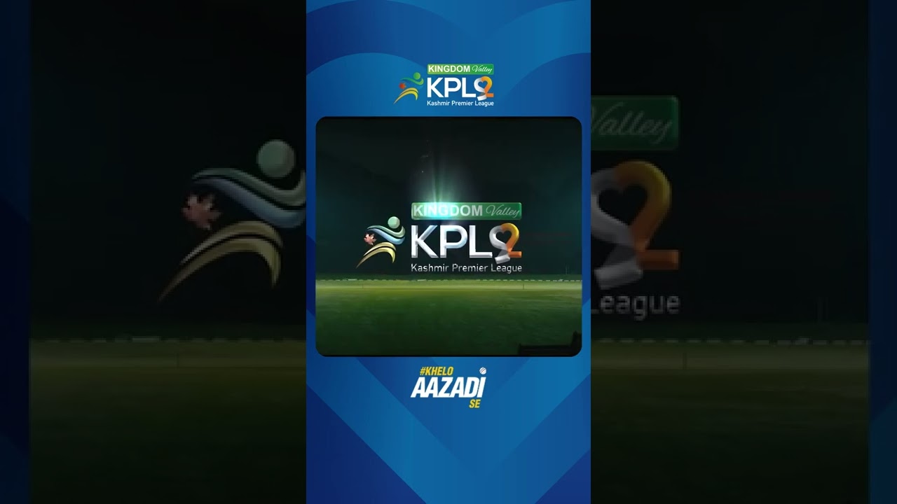 Kashmir premier League| Kashmir premier league schedule|Kashmir premier league season 2 song