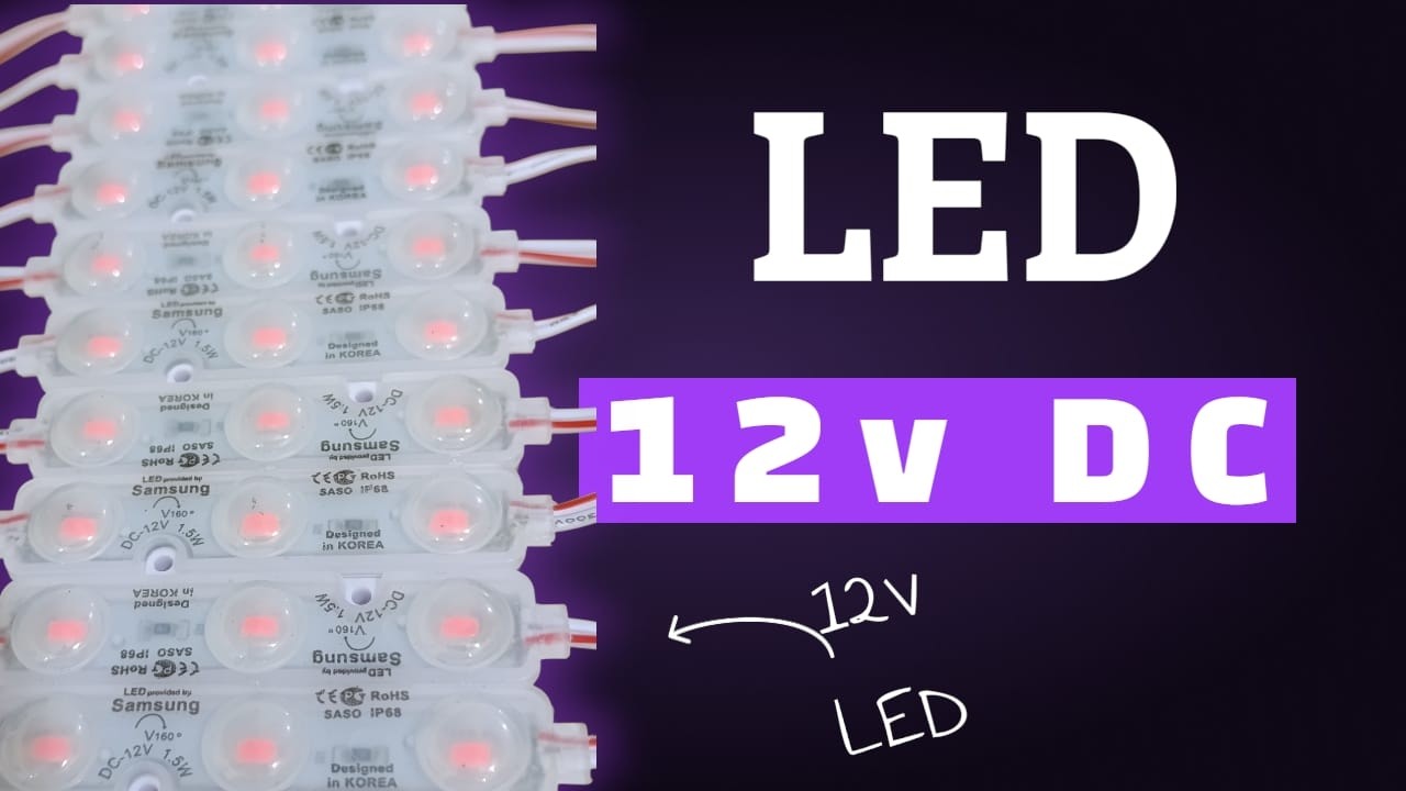 Samsung LED Module 12V 1.5W IP68 | Waterproof Signage & Channel Letter Light