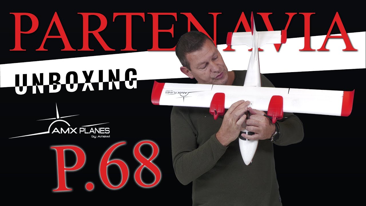 Neuheit | AMXPlanes P68 Hochdecker | RC-Flugzeug | Unboxing | Deutsch