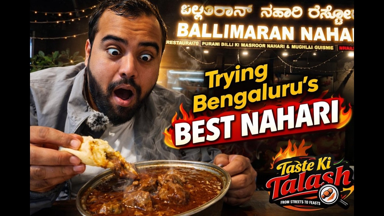 Trying Bengaluru's Best Nahari