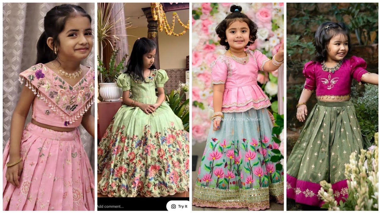 Latest Designer Kids Lehengas 2025 || Modern Kids Lehenga Designs ||Kids Lehengas 2025