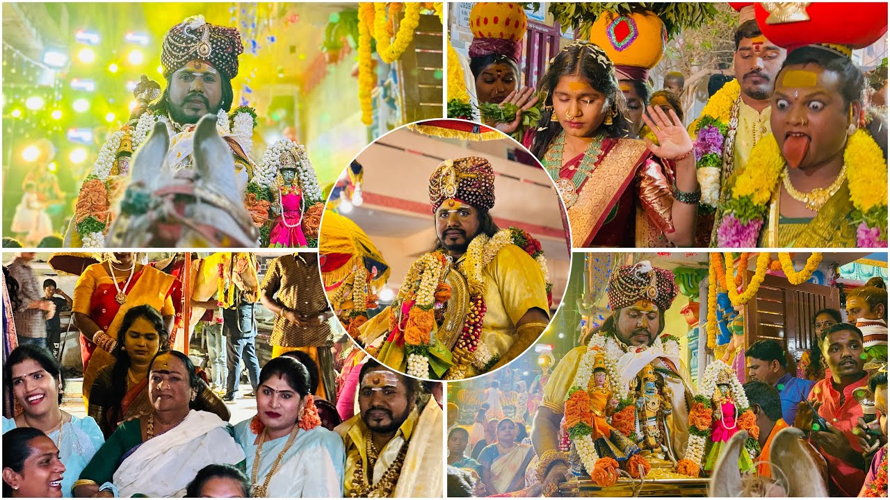 ఉప్పగూడ Oggu Shiva Mallanna Swamy పూజకు గంగ తెప్పకి కి వెళ్లి ఘనంగా భొనలతొ జోగినల ఆటలు By Oggu Shiva