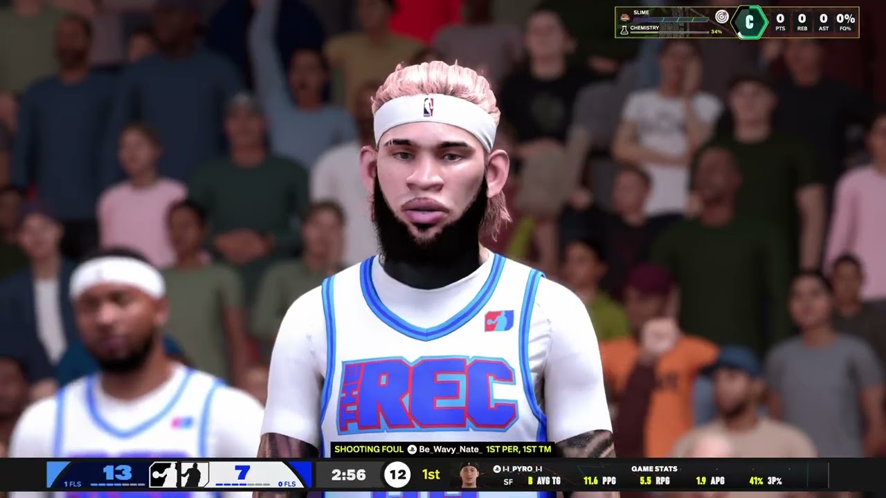 7'4 Center turnt up
