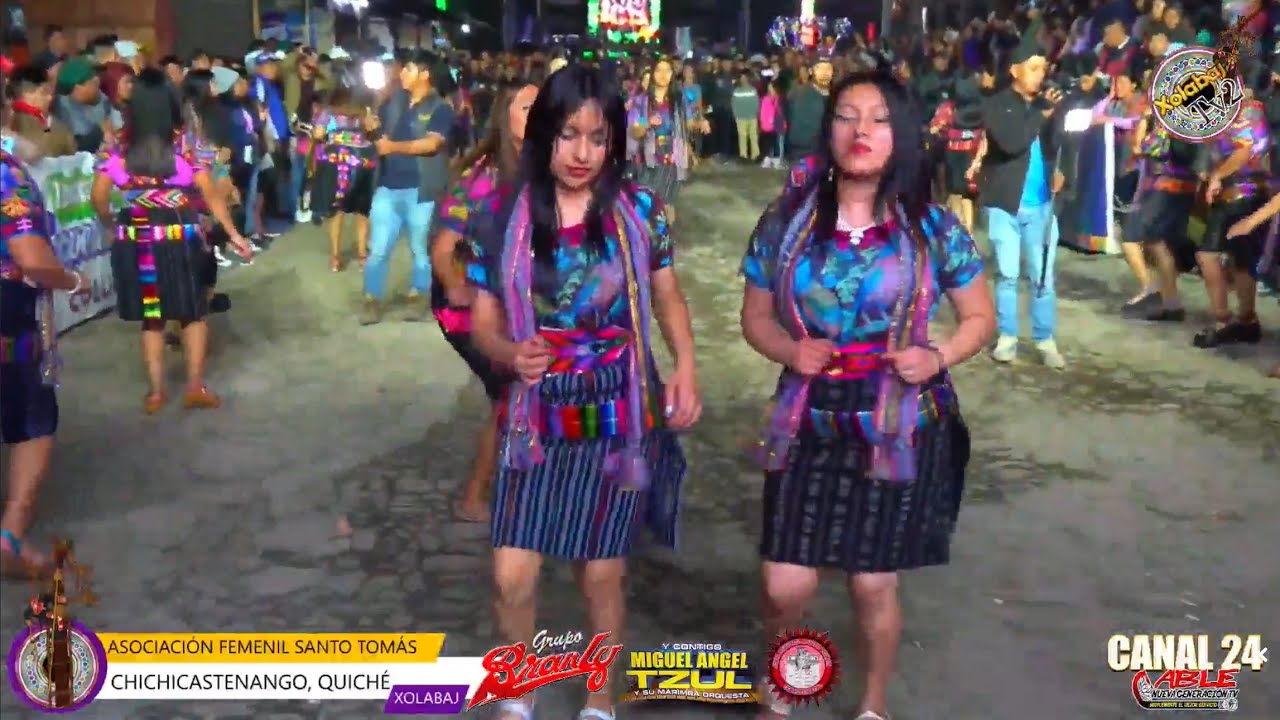 Ultimo Ensayo de Convite Femenino 18 de Diciembre de Chichicastenango  Miguel Ángel Tzul 2024