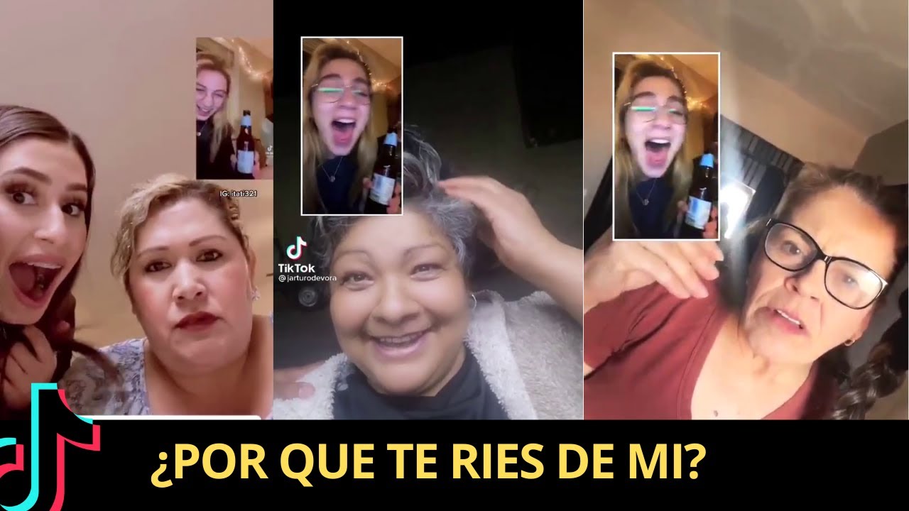 ¿De qué se BURLAN?! - Broma TikTok [Compilación 2021] Chicas se burlan en videollamada falsa