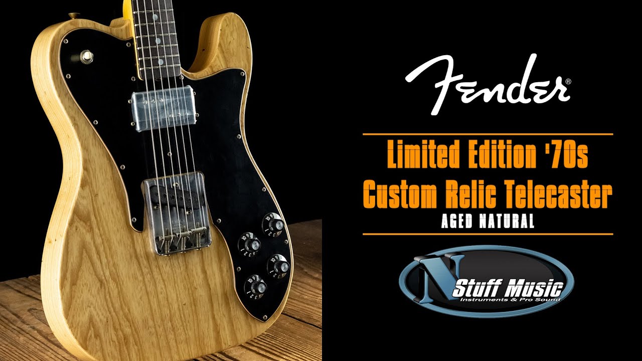 Fender Limited Edition '70s Custom Relic Telecaster — подробная демонстрация!