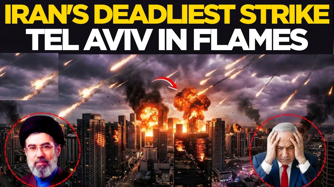 LIVE Iran Teases Never-Seen Before Missiles After Kheibar,Ghadr Hits: Israel Panics As Israel Burns?