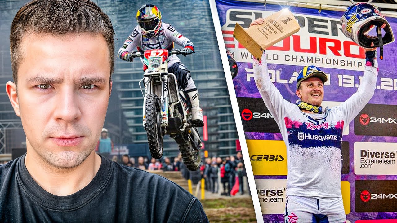 pojechałem na Mistrzostwa Świata Super Enduro do Gliwic zobaczyć Billy`ego Bolta!