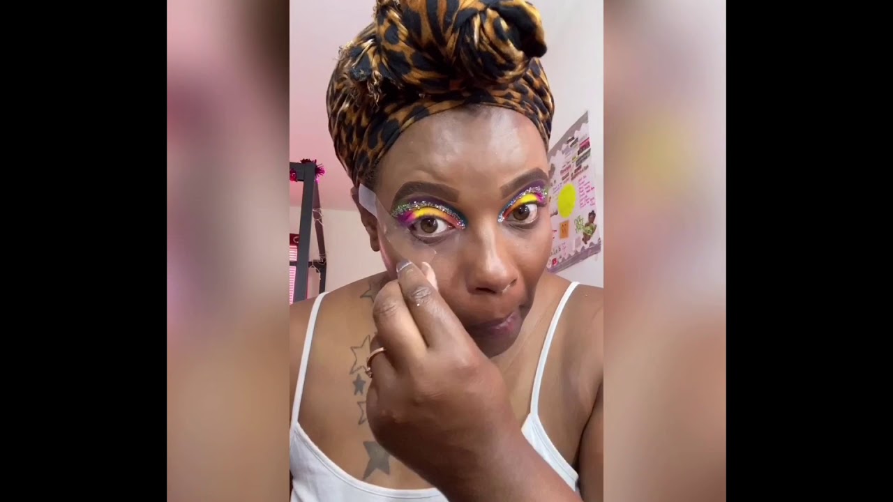 Pride makeup look 2020