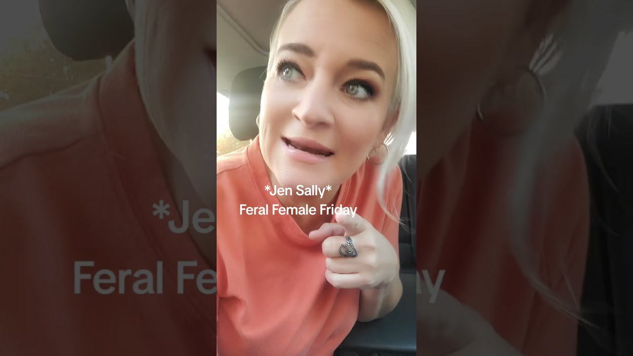 Feral Female Friday...ladies, get that jail outfit ready. 