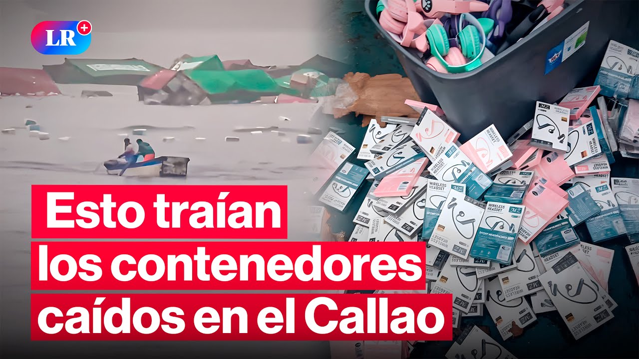 🚨CONTENEDORES CAEN en el MAR  del CALLAO y PESCADORES salen a RECOGERLOS 🌊📦  | #LR