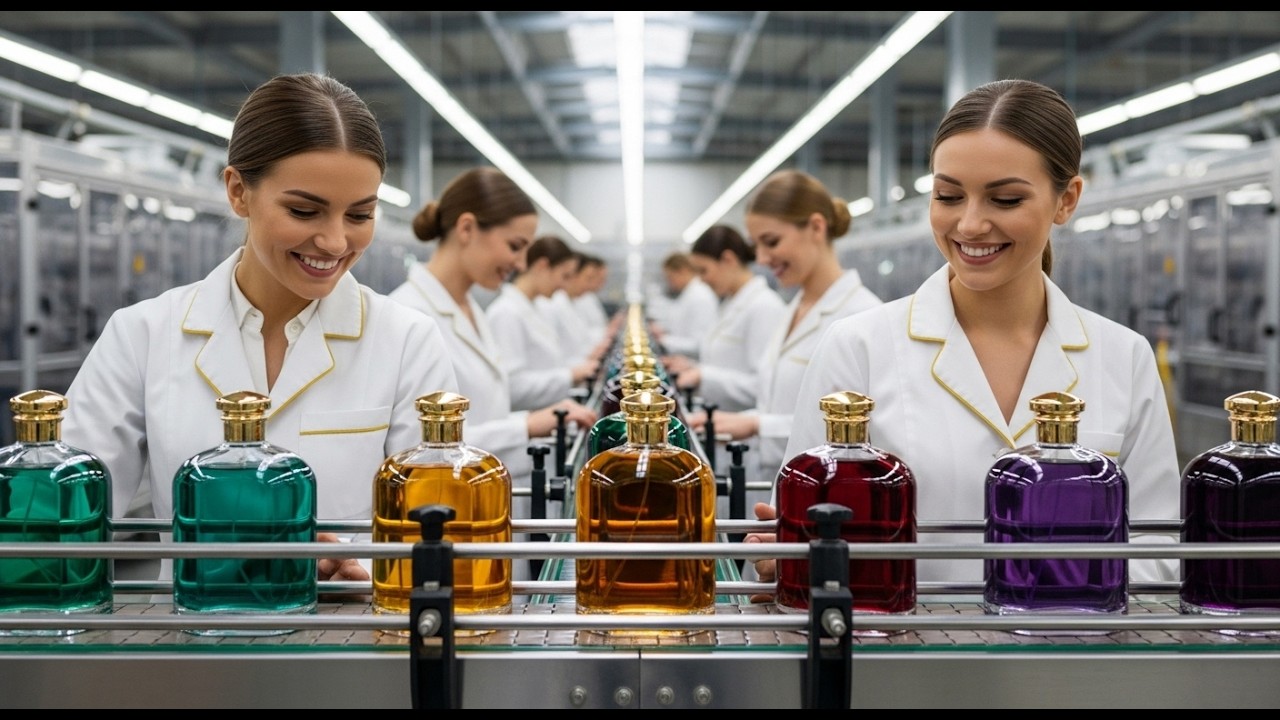 Oddly Satisfying: The Million Dollar Luxury Perfume Manufacturing Process