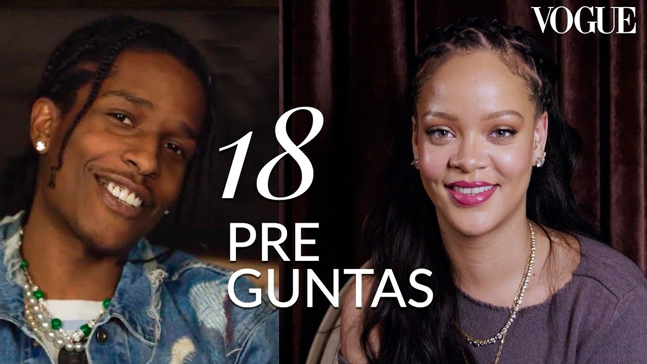 Rihanna responde 18 preguntas de A$AP Rocky | Vogue México y Latinoamérica
