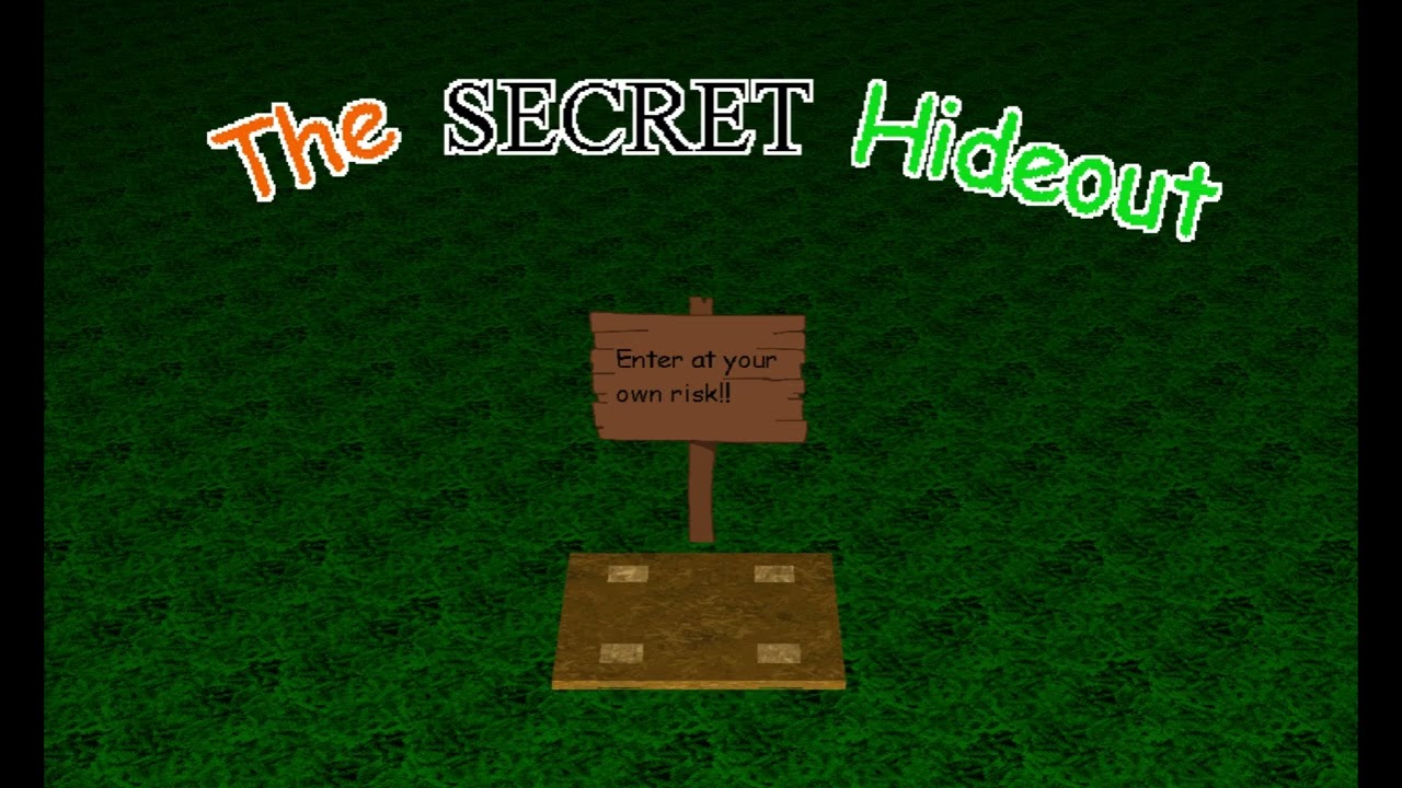 Intro - The Secret Hideout (Baldi Goes Crazy Part 2)