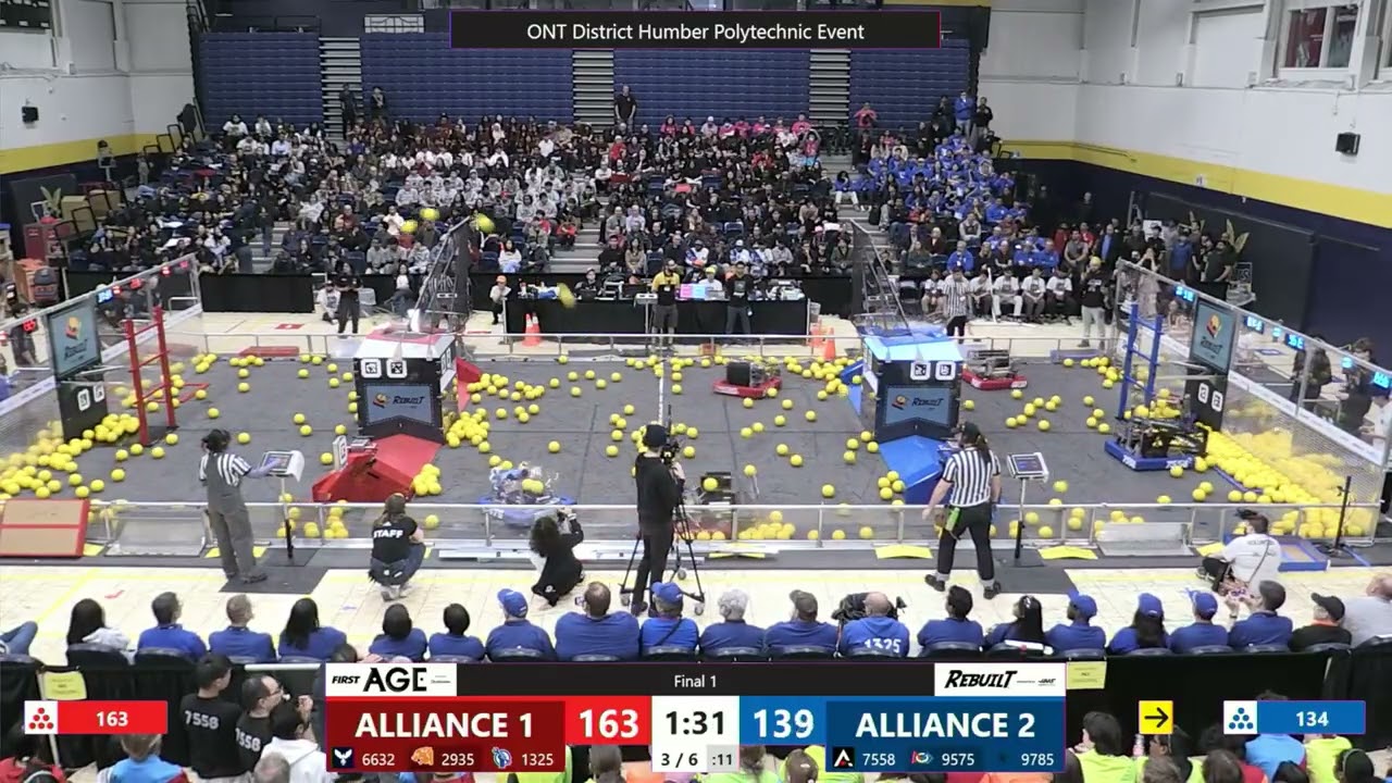 Final 1 - 2026 FRC ONT District Humber Polytechnic Event - Full Field