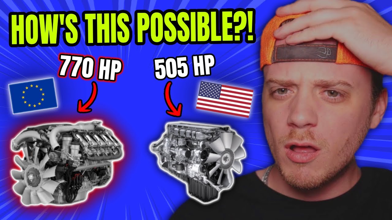American Reacts to Why European Trucks Have Up To 770 HP And US Don’t