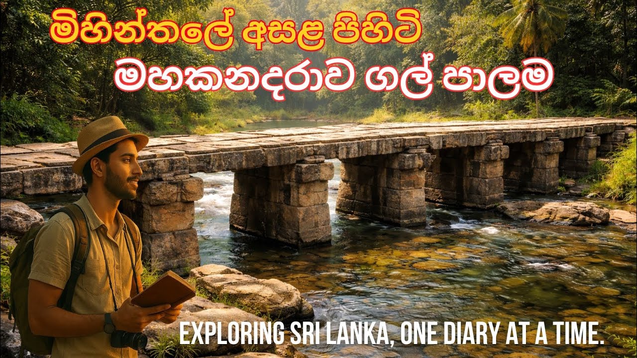 මහකනදරාව ගල් පාලම.......Mahakanadarawa Ancient stone bridge