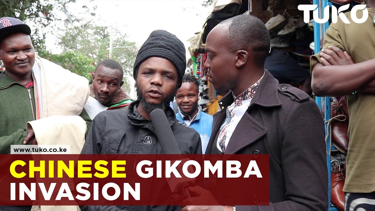 Chinese businessmen invade Gikomba market | Tuko TV | VOXPOP