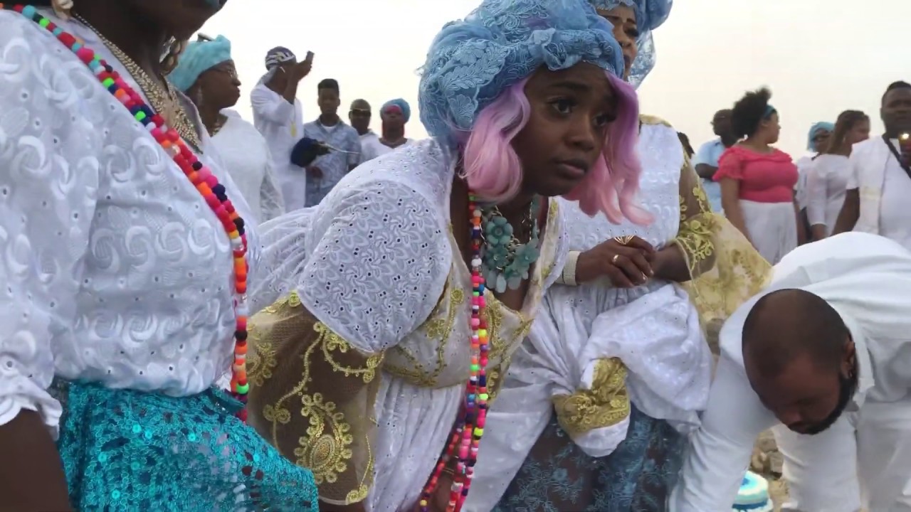 Celebrating Agwe & Erzulie at Riis Park (tequila minsky)