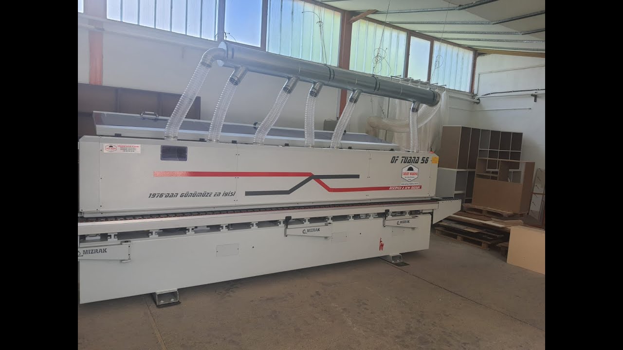 EDGE BANDING OF TUANA 56 by Mizrak - Saray Makina +90 5050 390 980