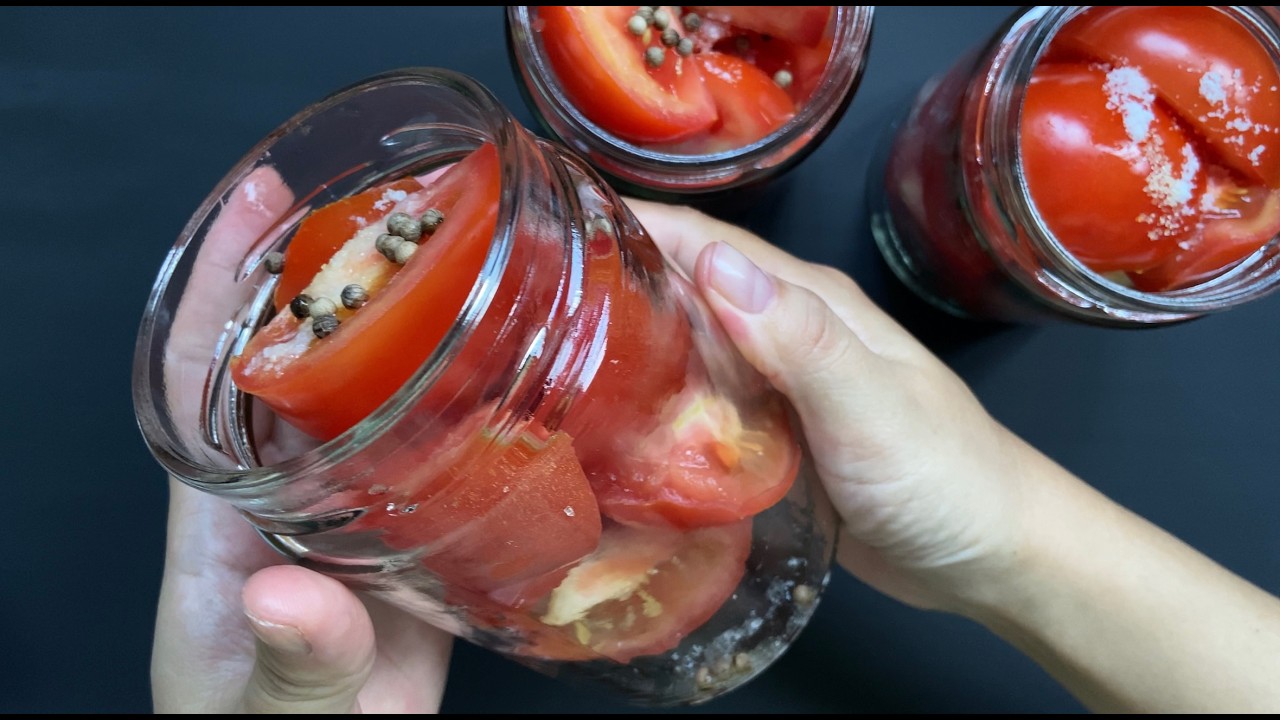 I Preserve Fresh Tomatoes In A Jar For The Winter! Without Fridge And Chemistry!