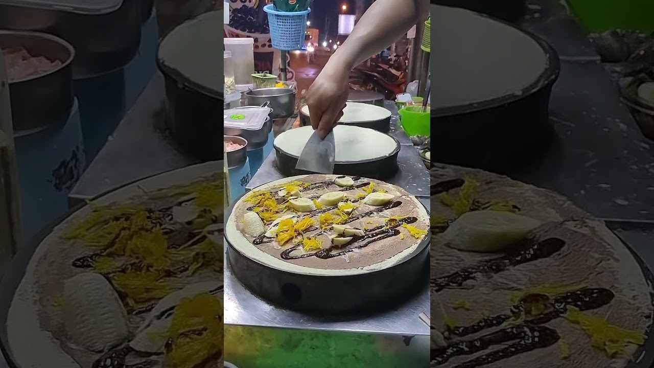 หมุนๆๆครับผม #เครปโก้ปอนด์ #เครป #เครปญี่ปุ่น #crepe #streetfood #food #delicious 