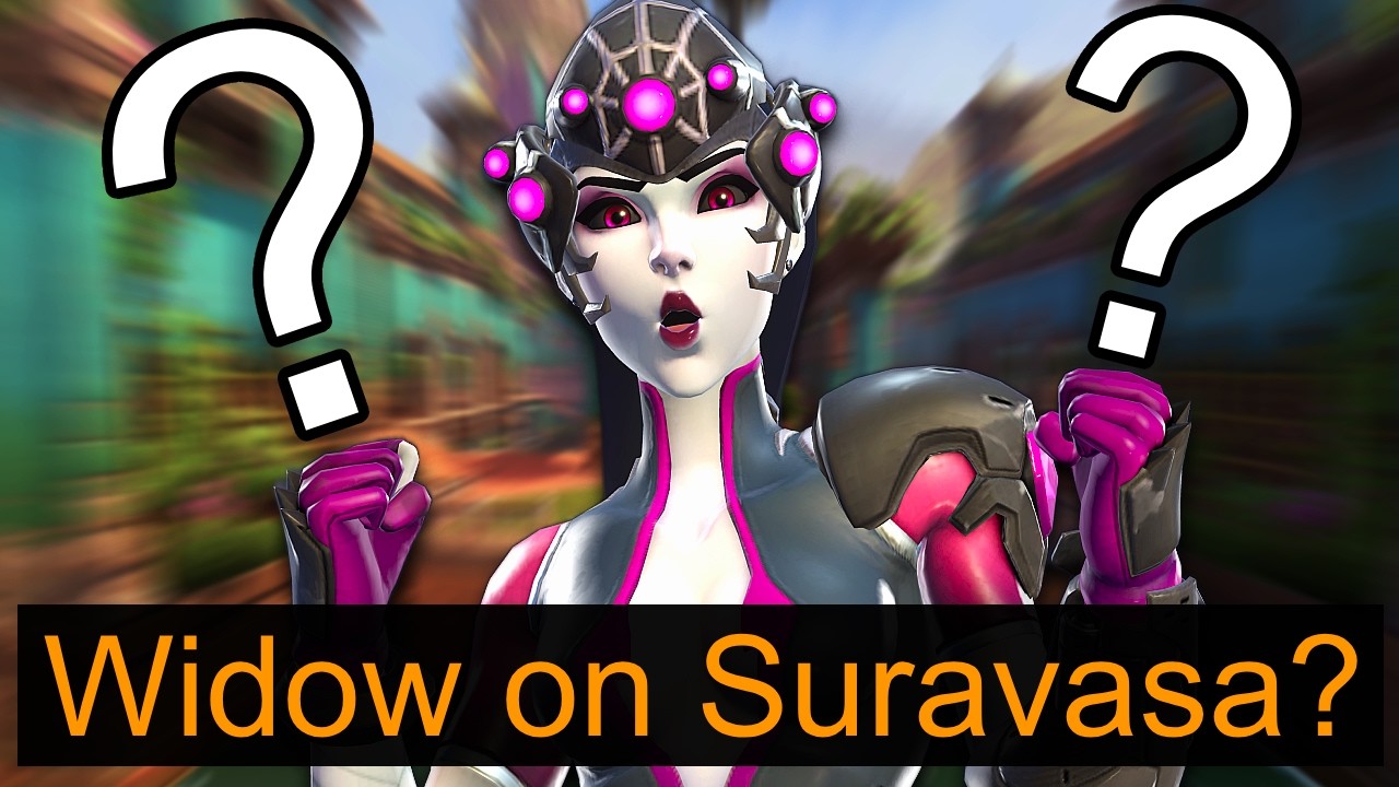 Как я сделал Вдову эффективной на Суравасе | Overwatch 2