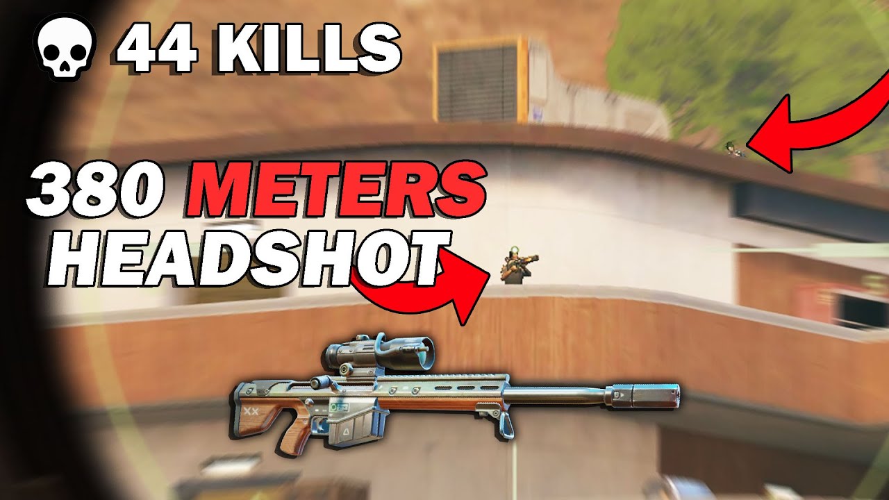 LONG RANGE HEADSHOTS USING BAR 95! *44 SQUAD KILLS* (FARLIGHT 84)