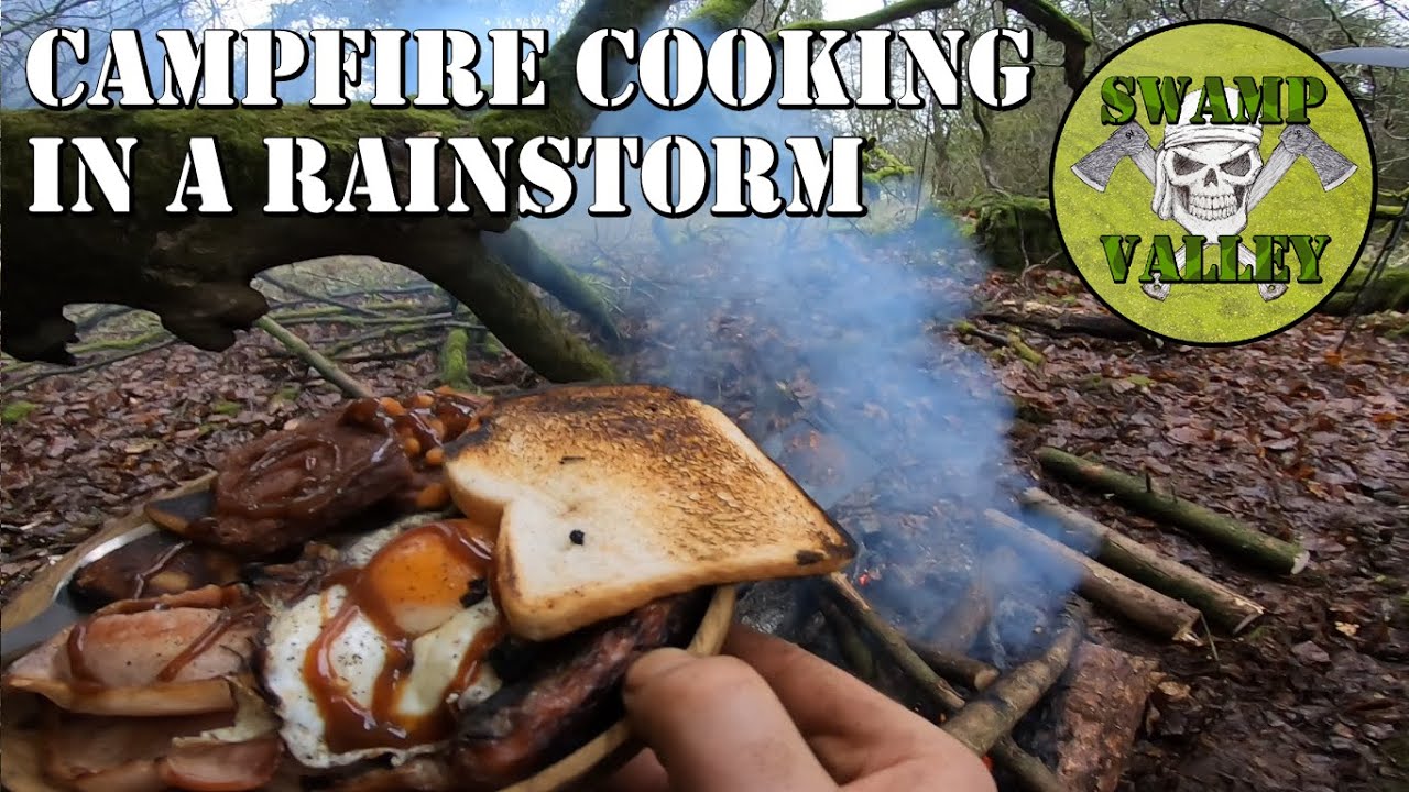 Campfire Cooking - Scottish Bushcraft Breakfast for Robert Burns