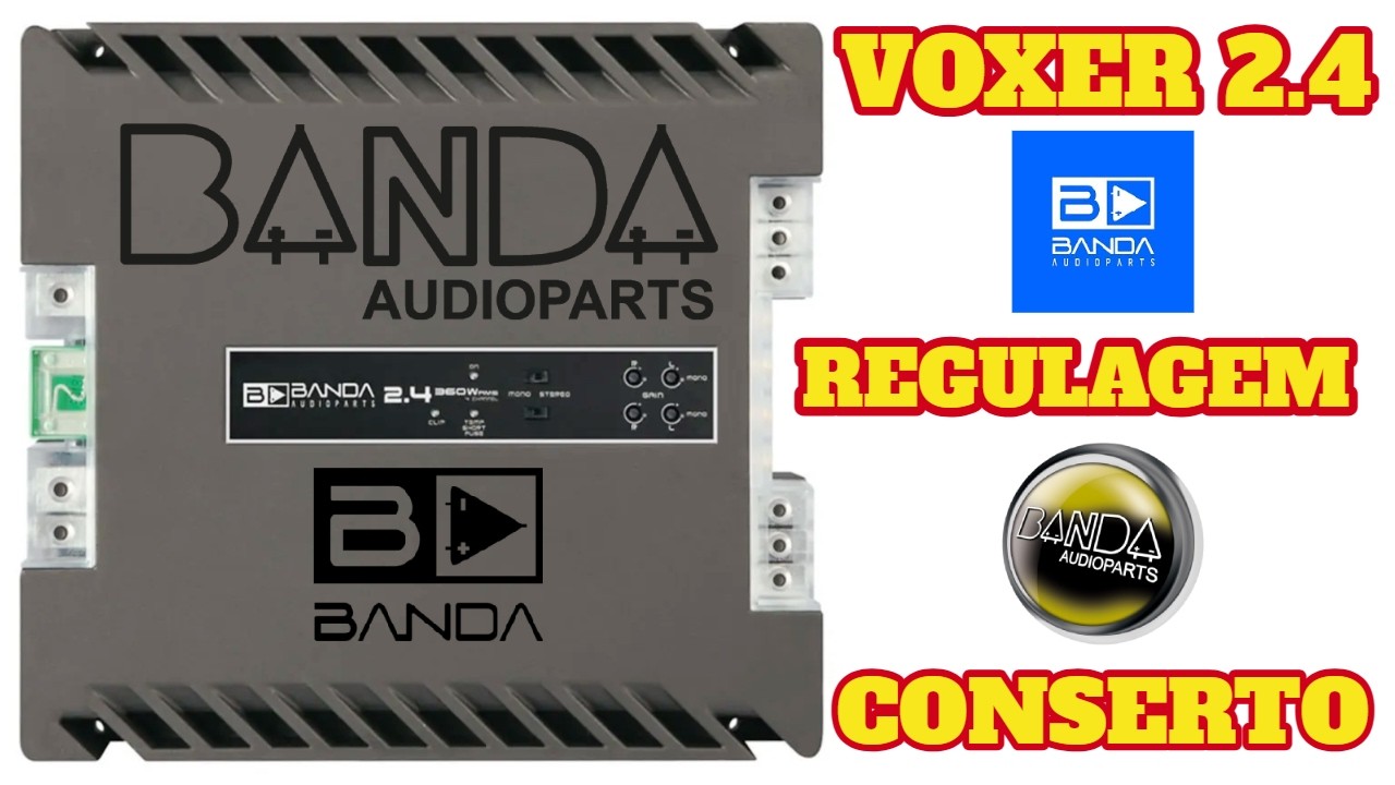 Conserto de um Módulo Amplificador Potência tipo AB Banda Audioparts Voxer 2.4 360W RMS
