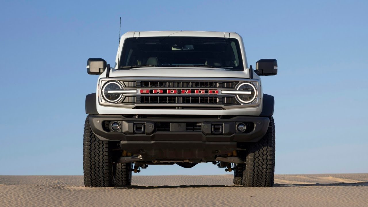 New 2026 Ford Bronco 60th Anniversary Package revealed in beautiful Wimbledon White colour!