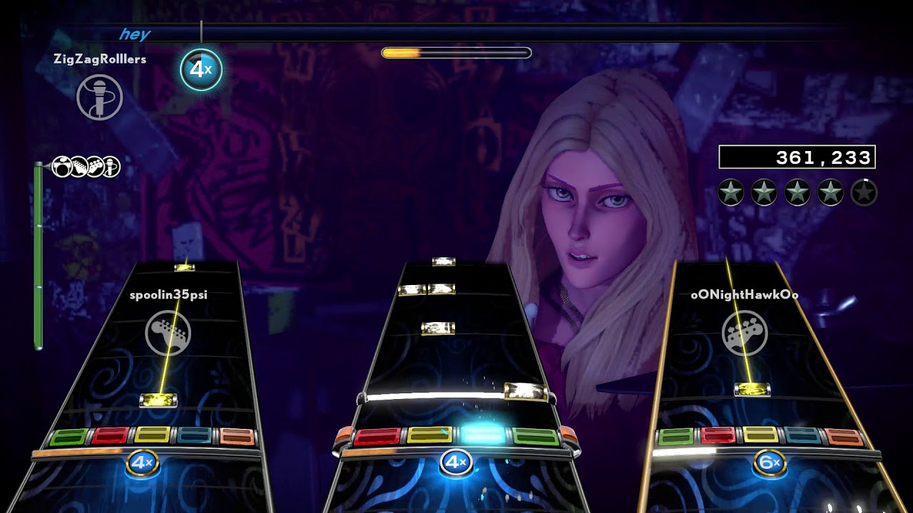 Rock Band 4 - Blinding Lights - The Weeknd - Full Band [HD]