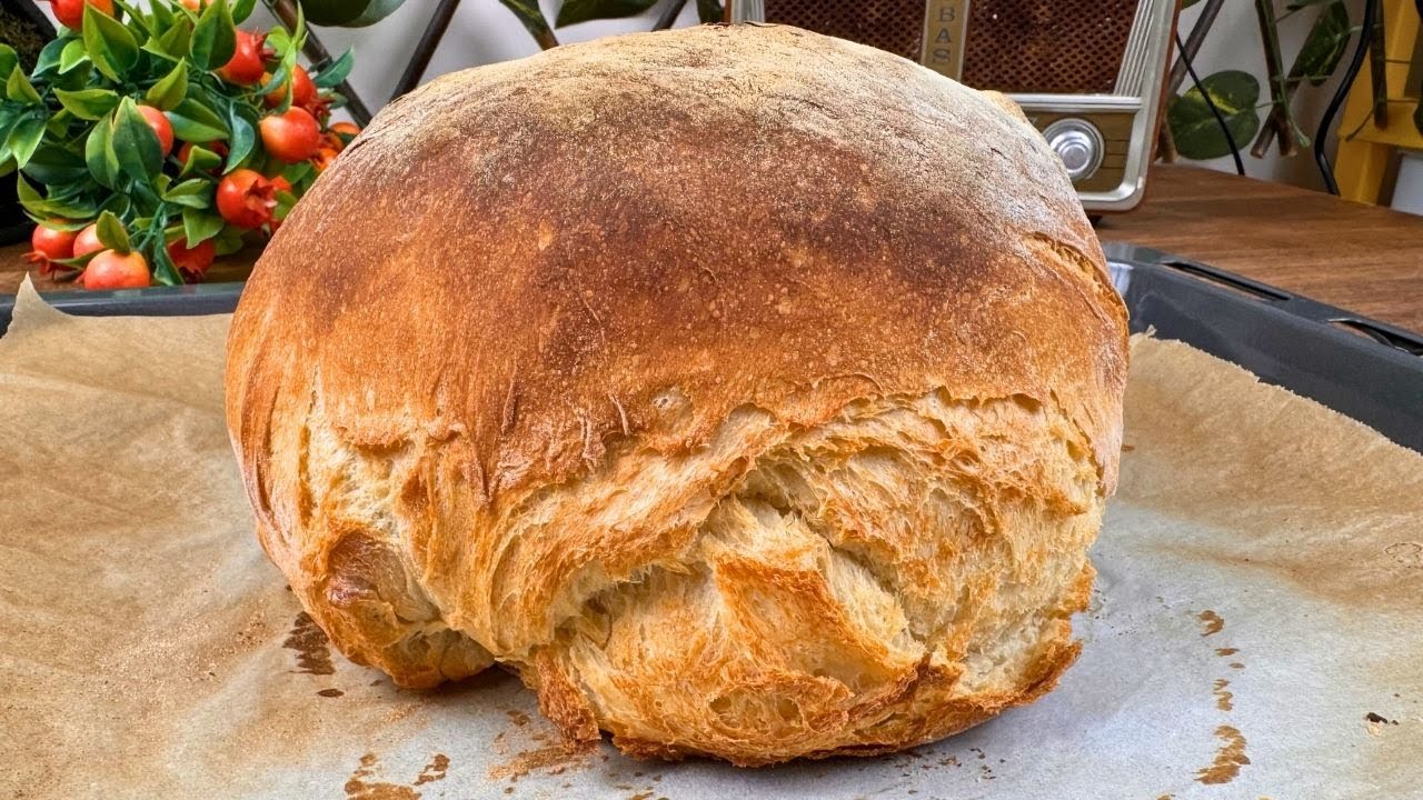 Никакого замешивания. Никакой посуды. Самый простой хлеб, который я когда-либо готовила.