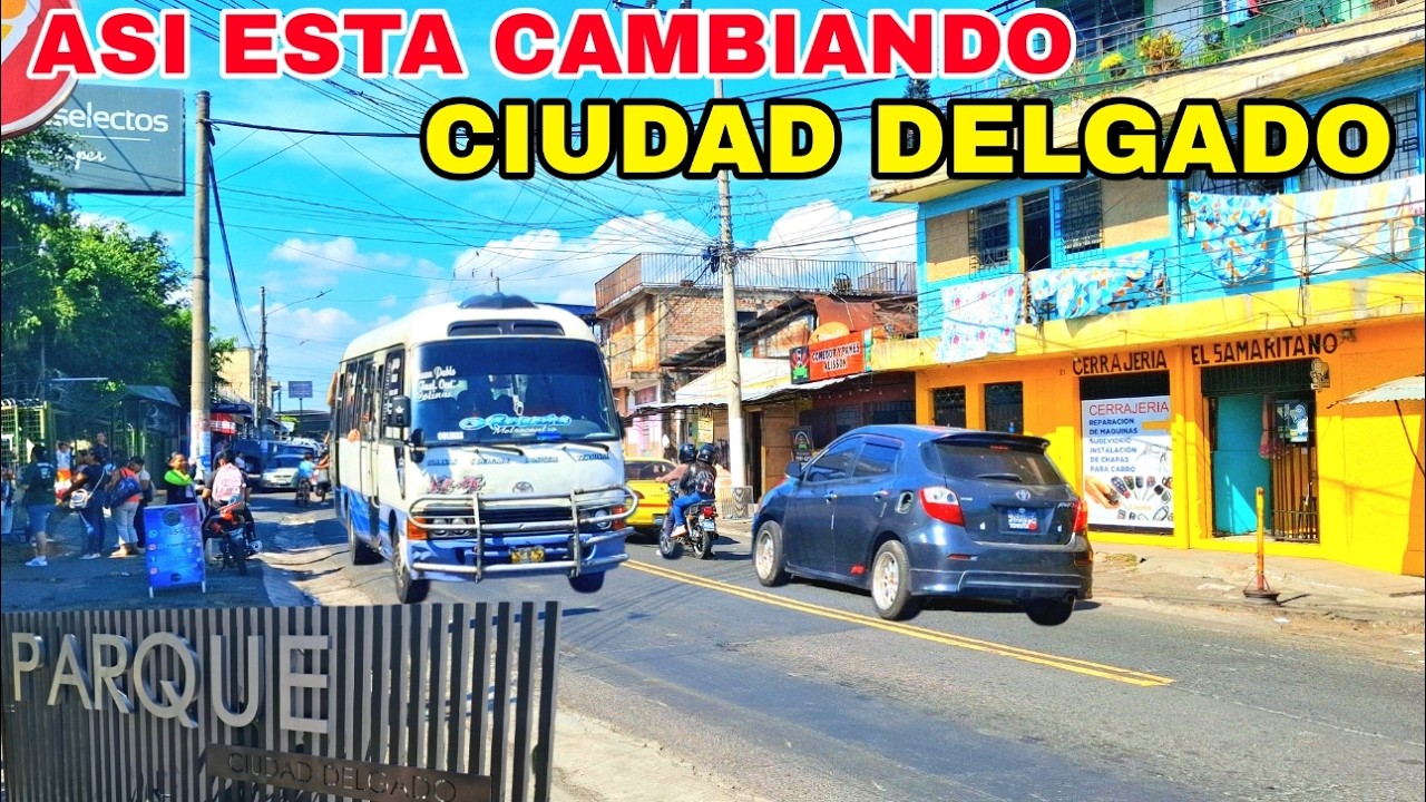 MIRA COMO A CAMBIADO CIUDAD DELGADO. #sansalvador #elsalvador