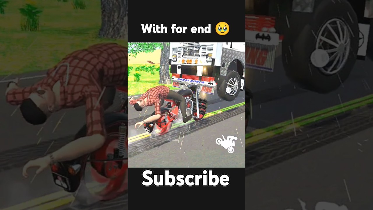 Accident Ho Gaya bullet se 🥹 Indian vehicles simulator 3d #newupdate #shorts #bullet350 #moodoff#gta