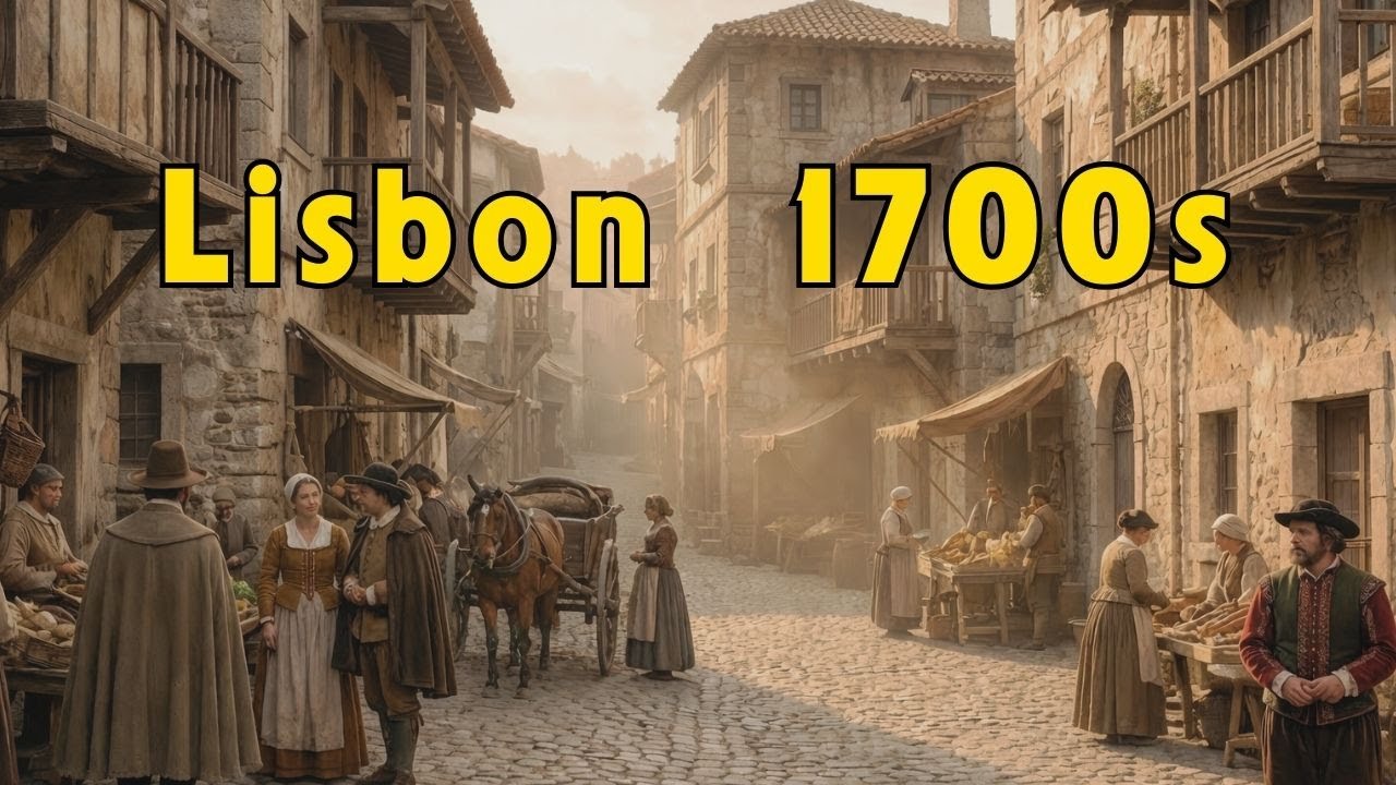 Daily Life Of Lisbon 1700s (AI Reconstruction)