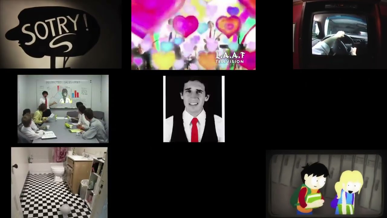 All Tally Hall music videos I could find playing at once