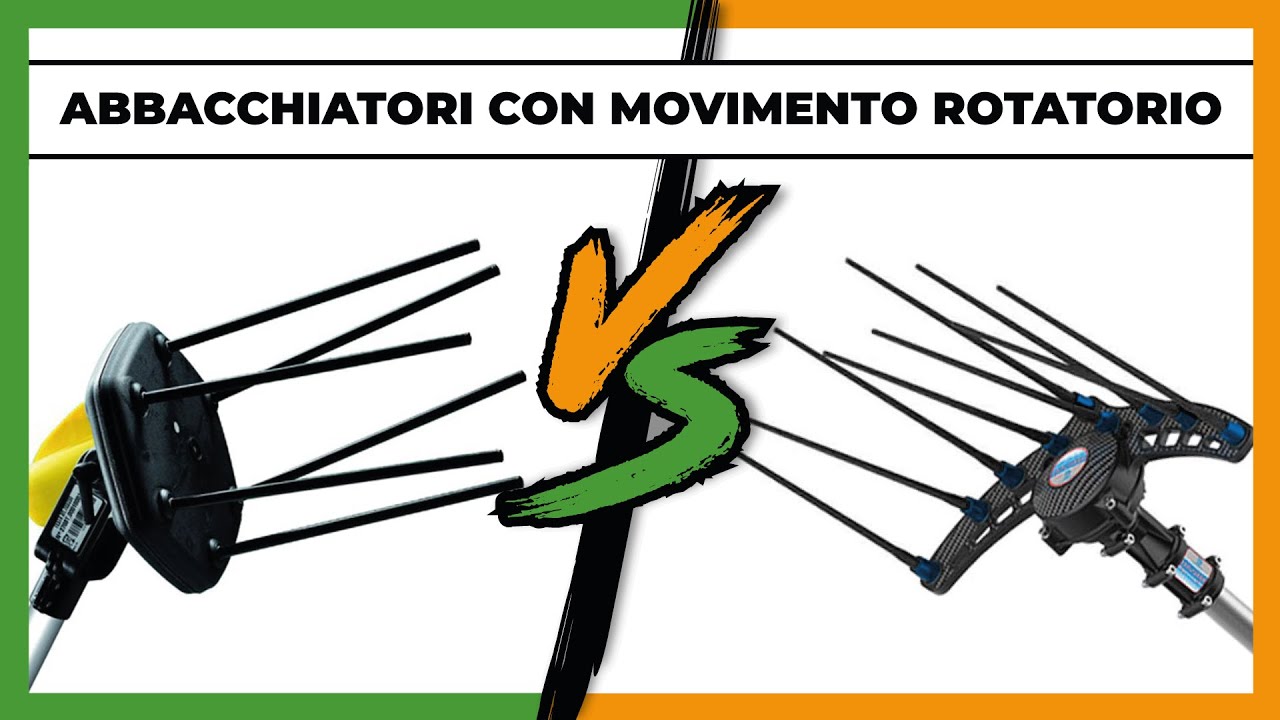 Confrontiamo gli Abbacchiatori con Movimento Rotatorio ➔ Volpi Giulivo Plus VS Campagnola Hercules