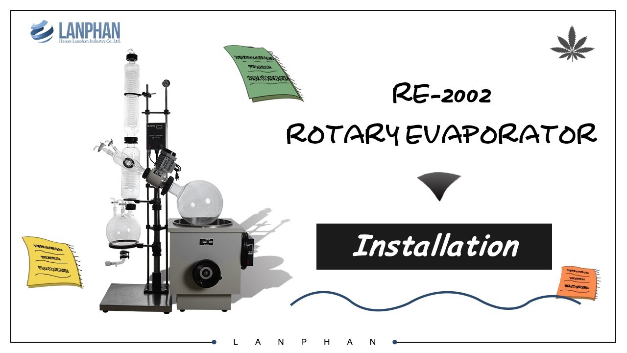 Rotary evaporator R-2002 Installation