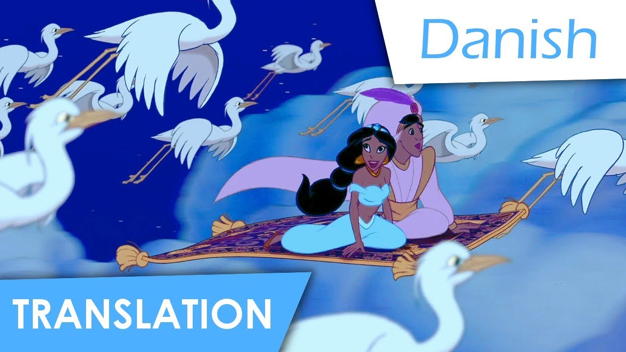 A Whole New World (Danish) Lyrics & Translation