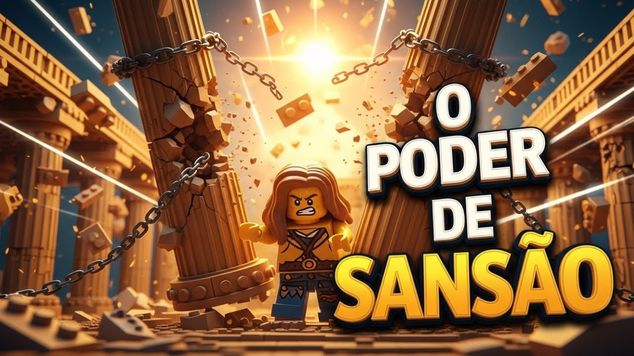 UMA AVENTURA LEGO: A FORÇA DE SANSÃO | FILME BÍBLICO DE LEGO