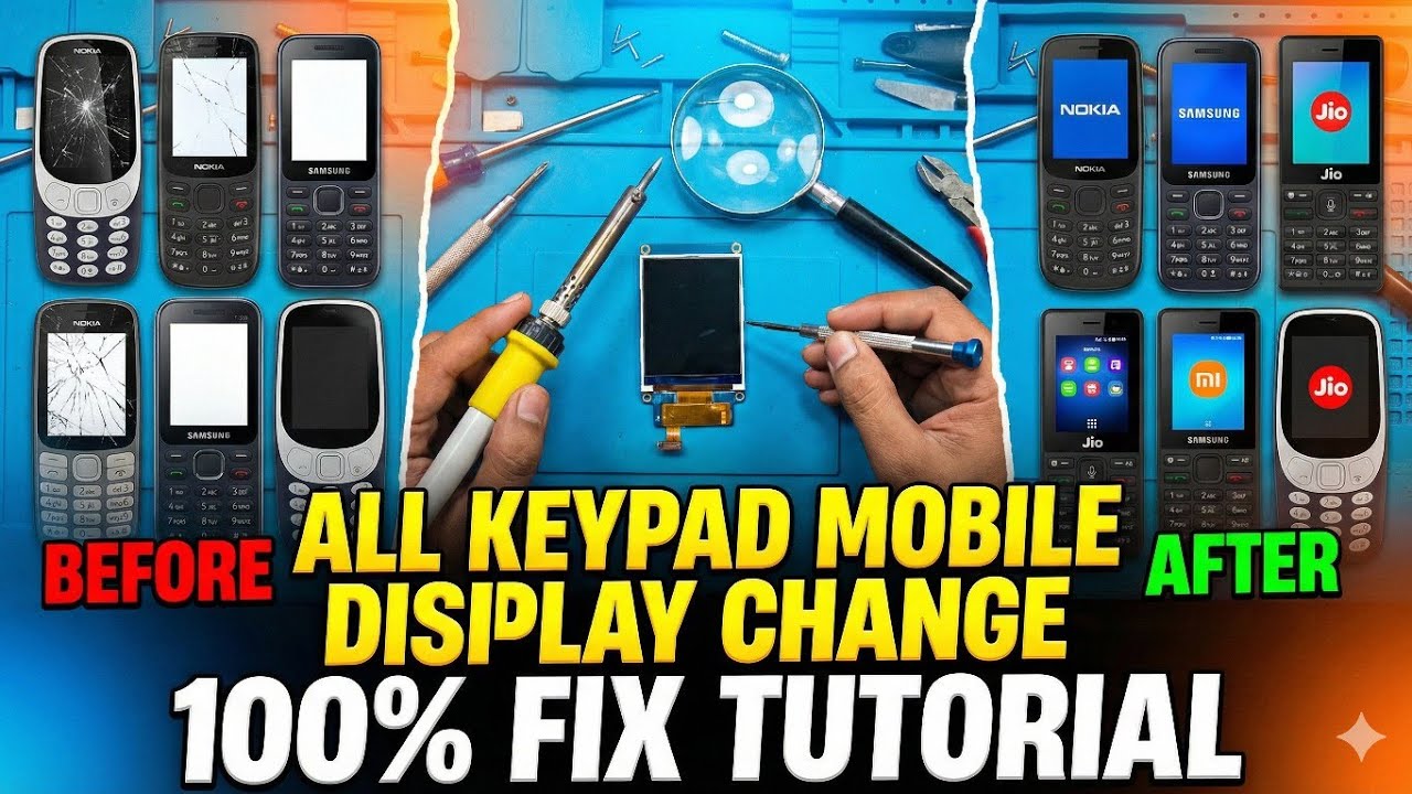 All Keypad Mobile Display Change
